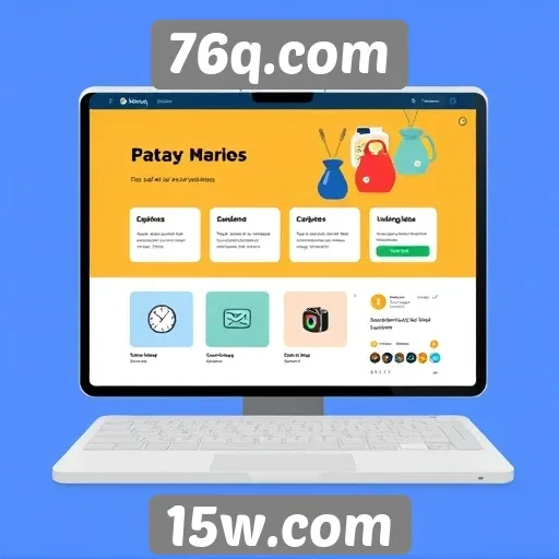 Interface do usuário do 76q.com e sua acessibilidade