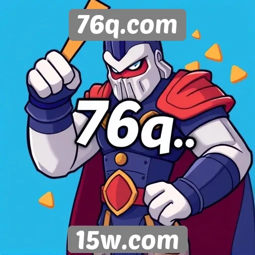 Visão geral do site de jogos 76q.com